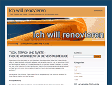 Tablet Screenshot of ich-will-renovieren.de